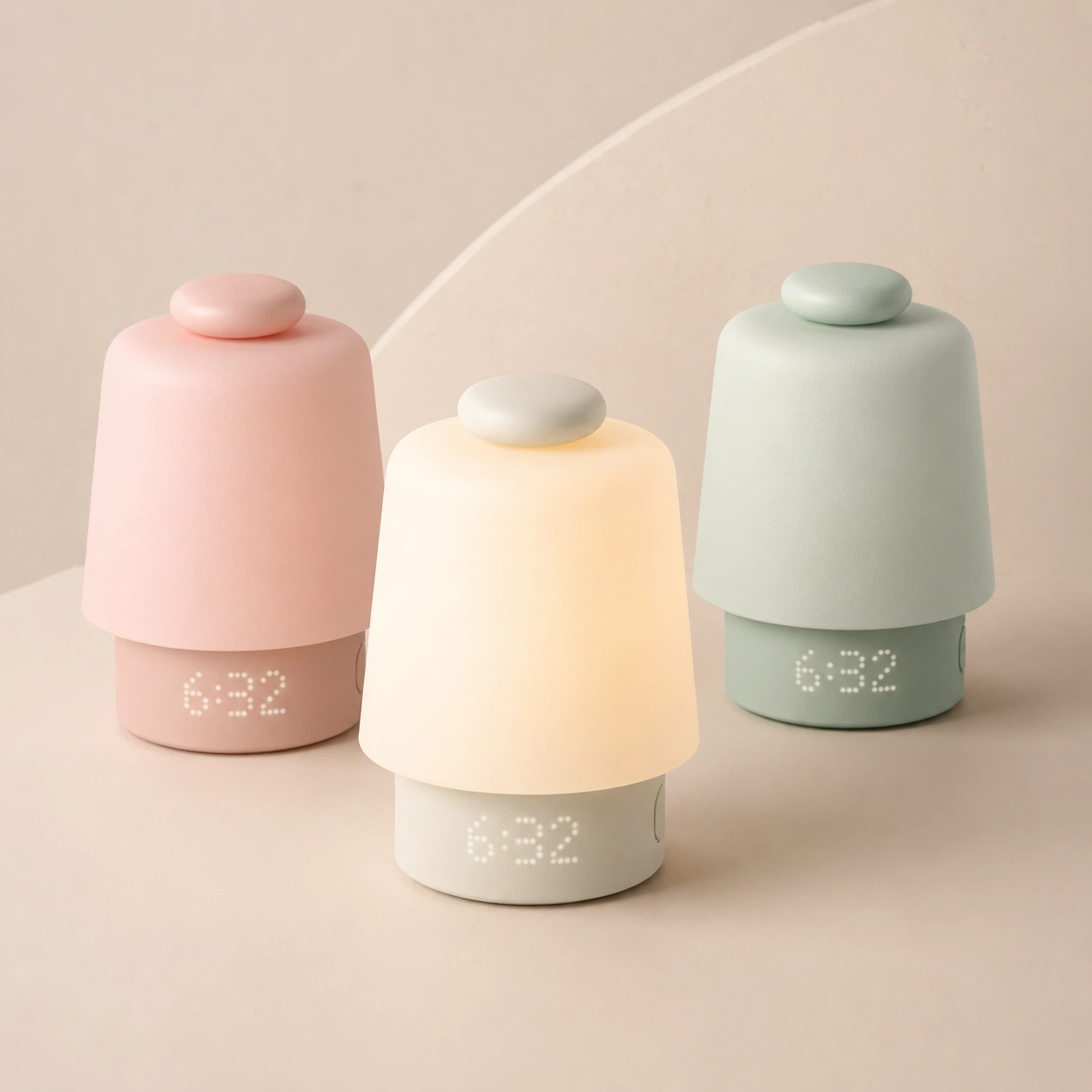 Hatch Baby Sleep Sound Machine Alarm Clock pastel lamp collection