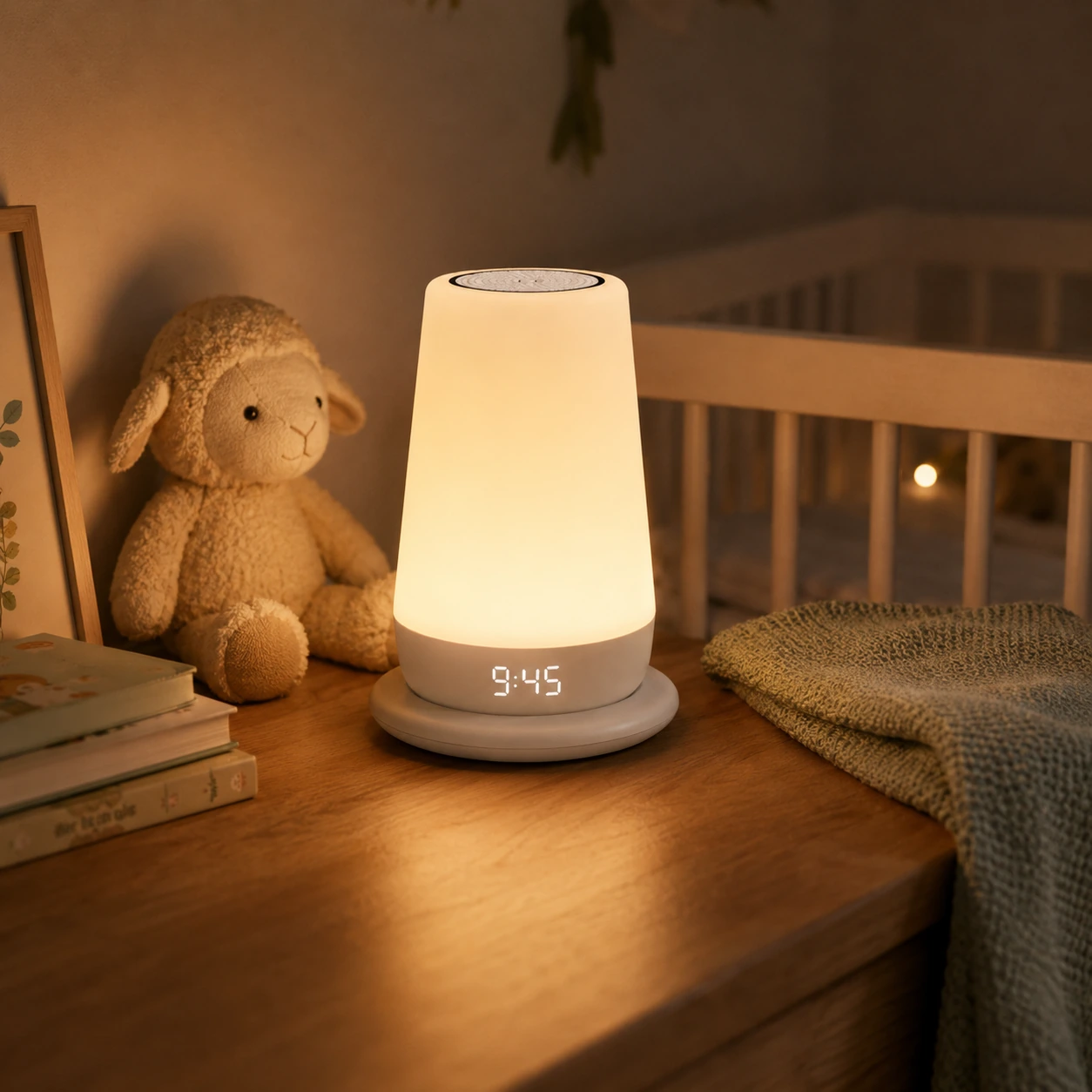 Hatch Rest+ 2nd Gen nursery bedside night light for bedtime routines Hatch Rest+ 2nd Gen nursery bedside night light for bedtime routines